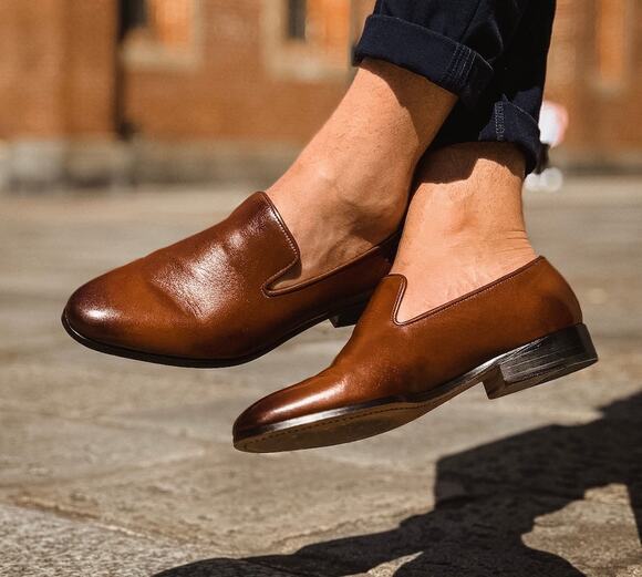 3D M Lifestyle Other - 3D M Lifestyle Venetian leather Loafer - Cognac brown sz 11 $250